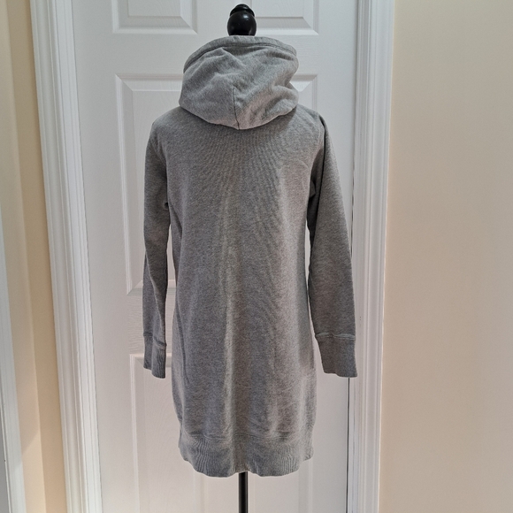 Uniqlo x Disney Minnie Mouse Sweatshirt Dress Women's Medium Hoodie Grey Tunic - Picture 9 of 12